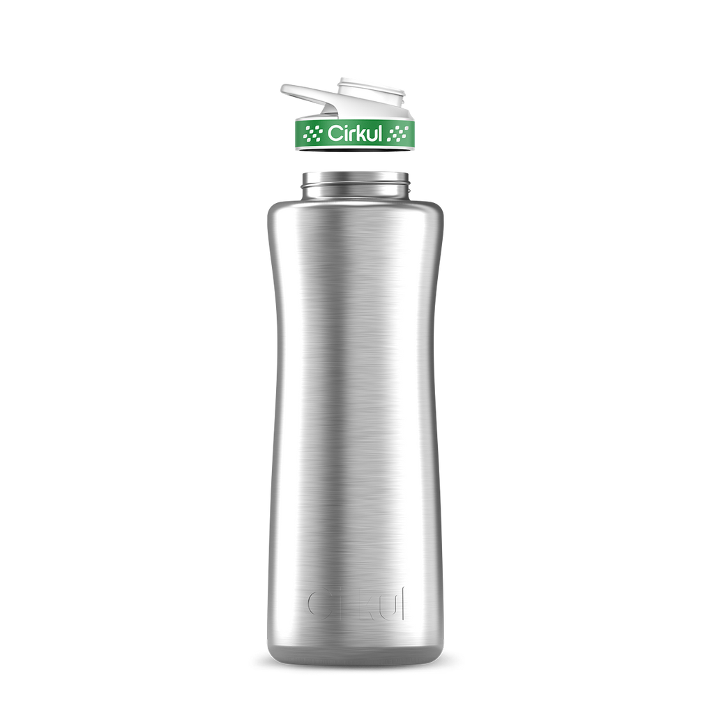 42oz. Stainless Steel Bottle & Comfort Grip Lid